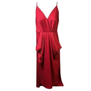 BCBGeneration Red Midi Dress